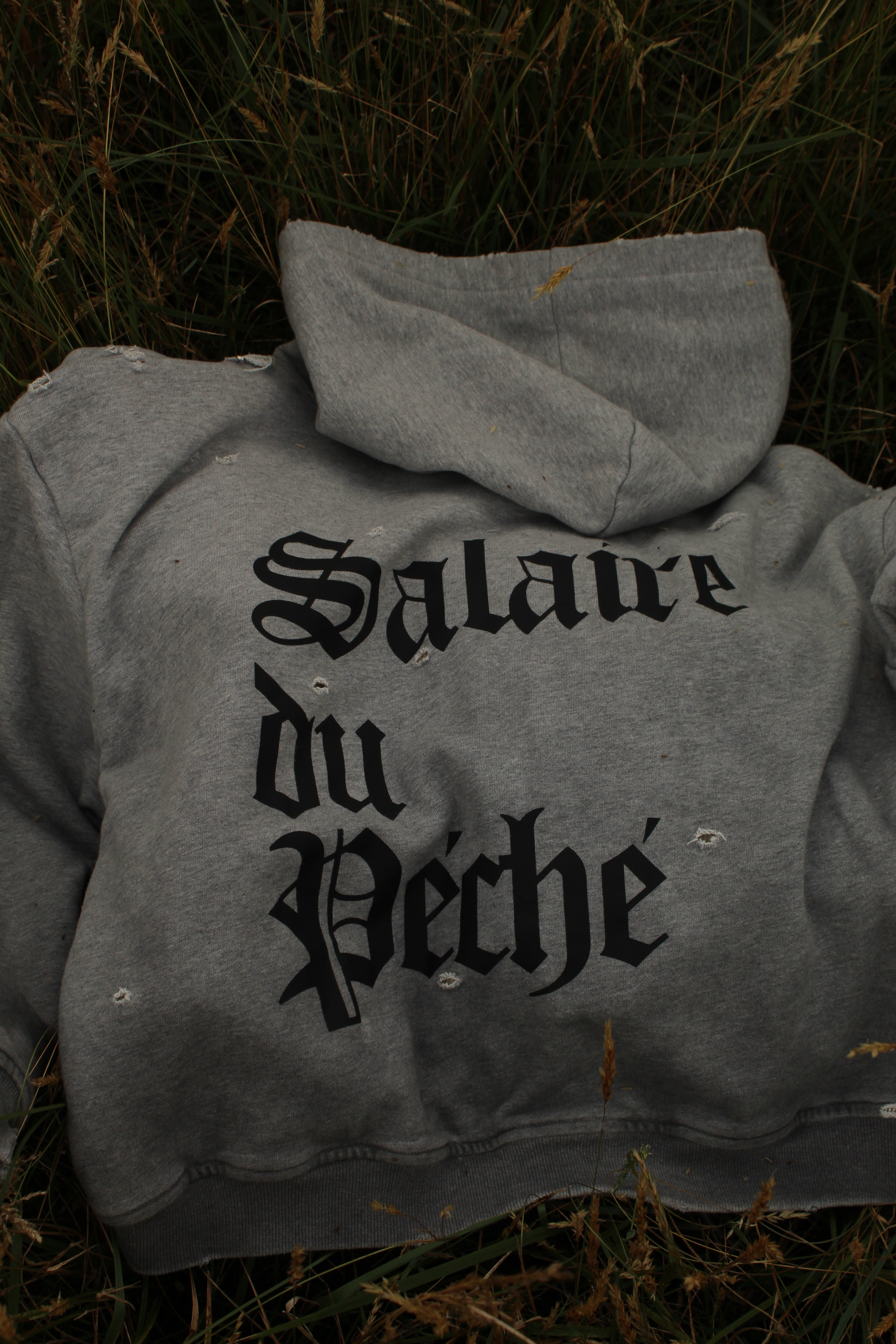 Salaire Du Péché "Rugged Pin" Hoodie