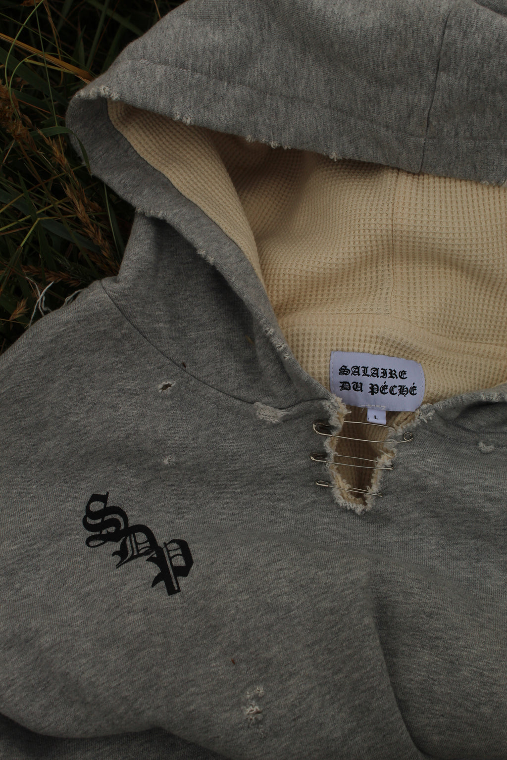 Salaire Du Péché "Rugged Pin" Hoodie