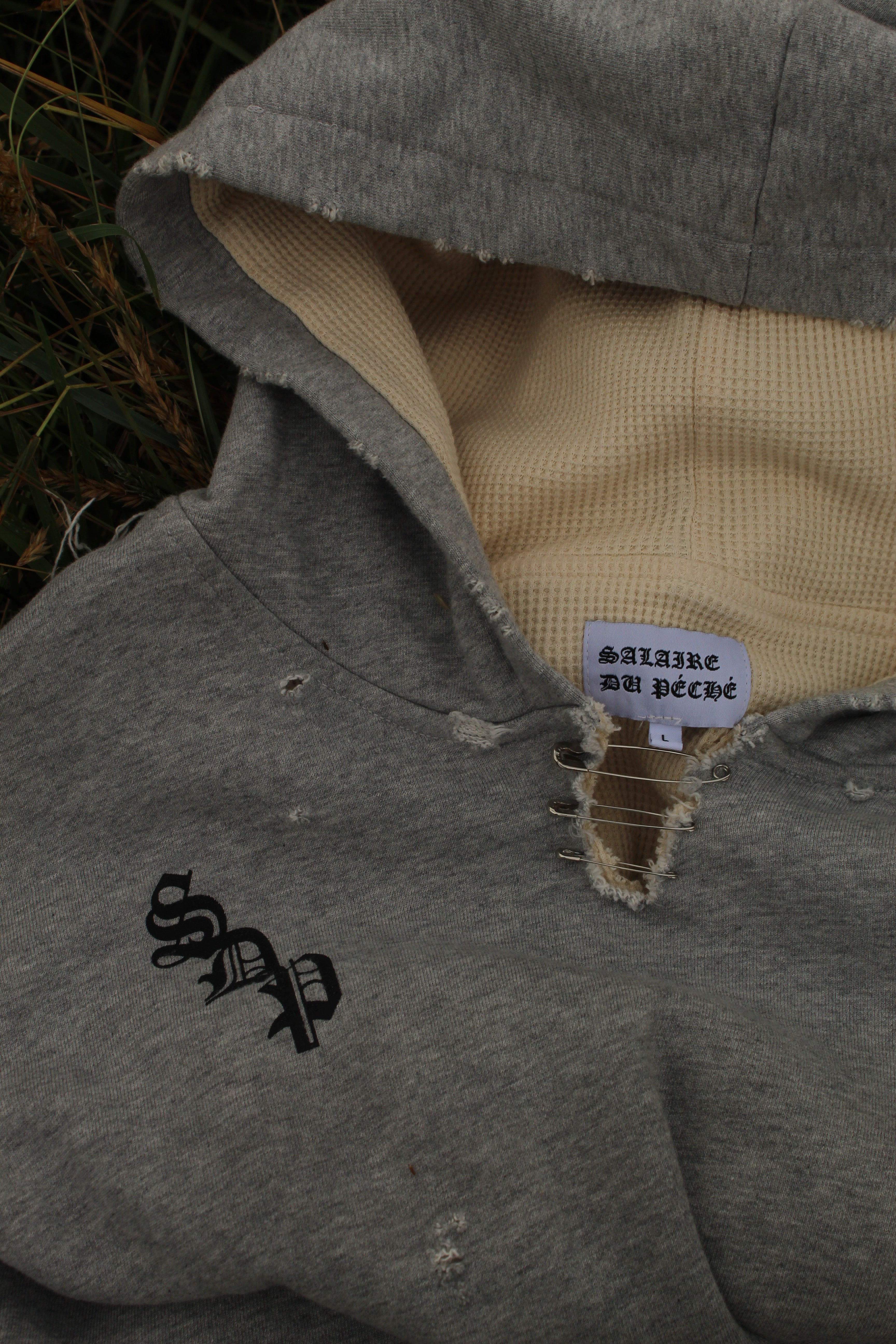 Salaire Du Péché "Rugged Pin" Hoodie