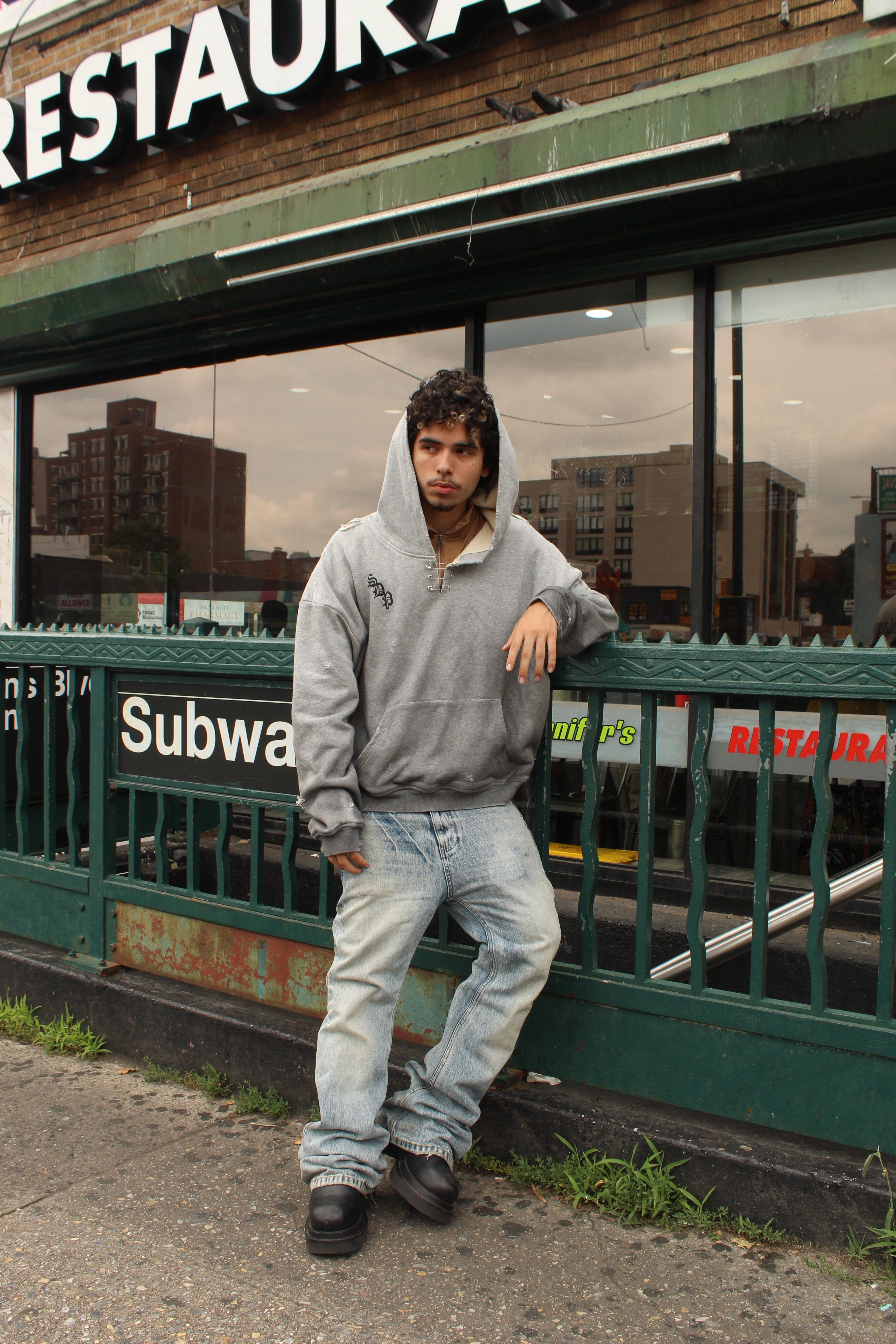 Salaire Du Péché "Rugged Pin" Hoodie