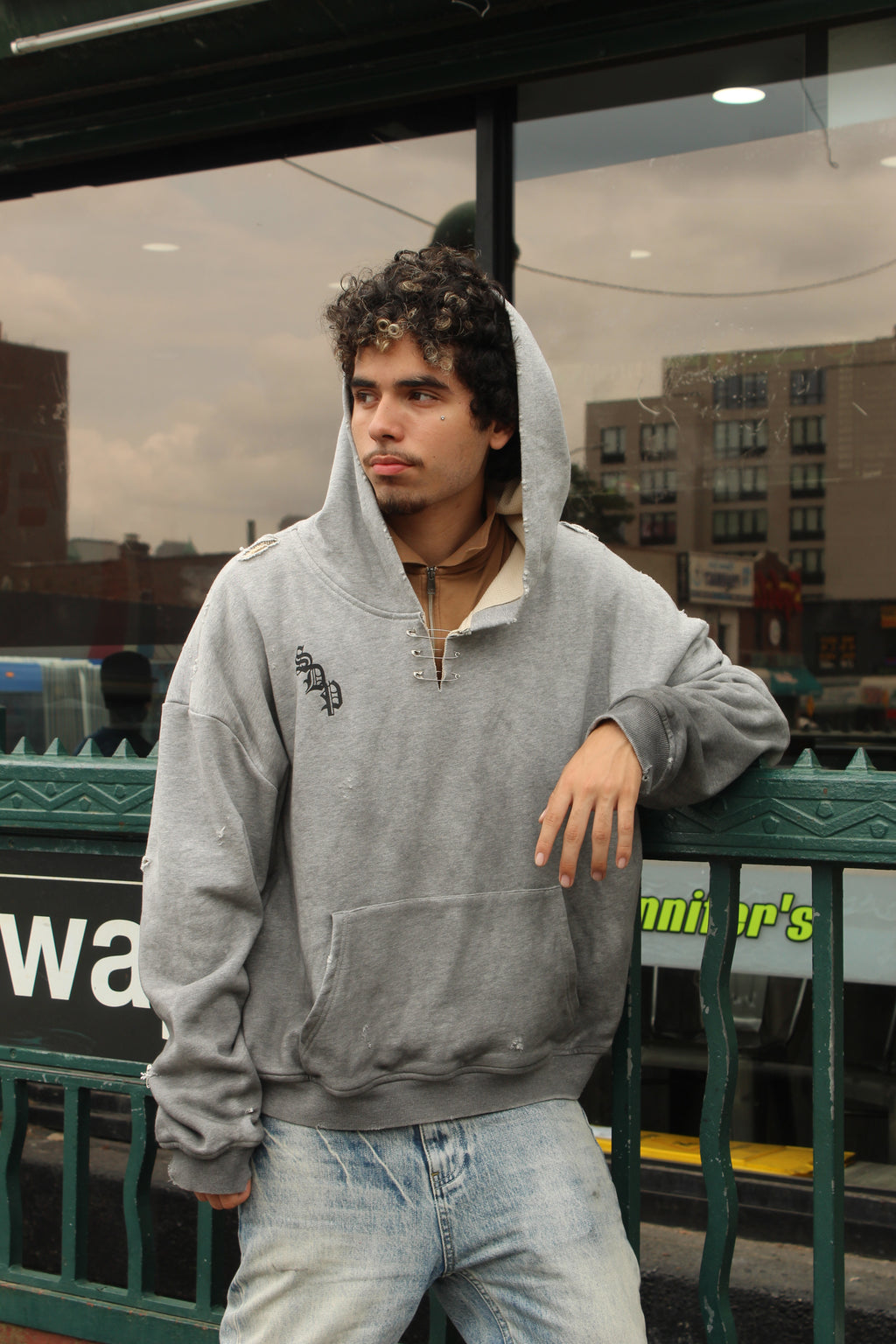 Salaire Du Péché "Rugged Pin" Hoodie