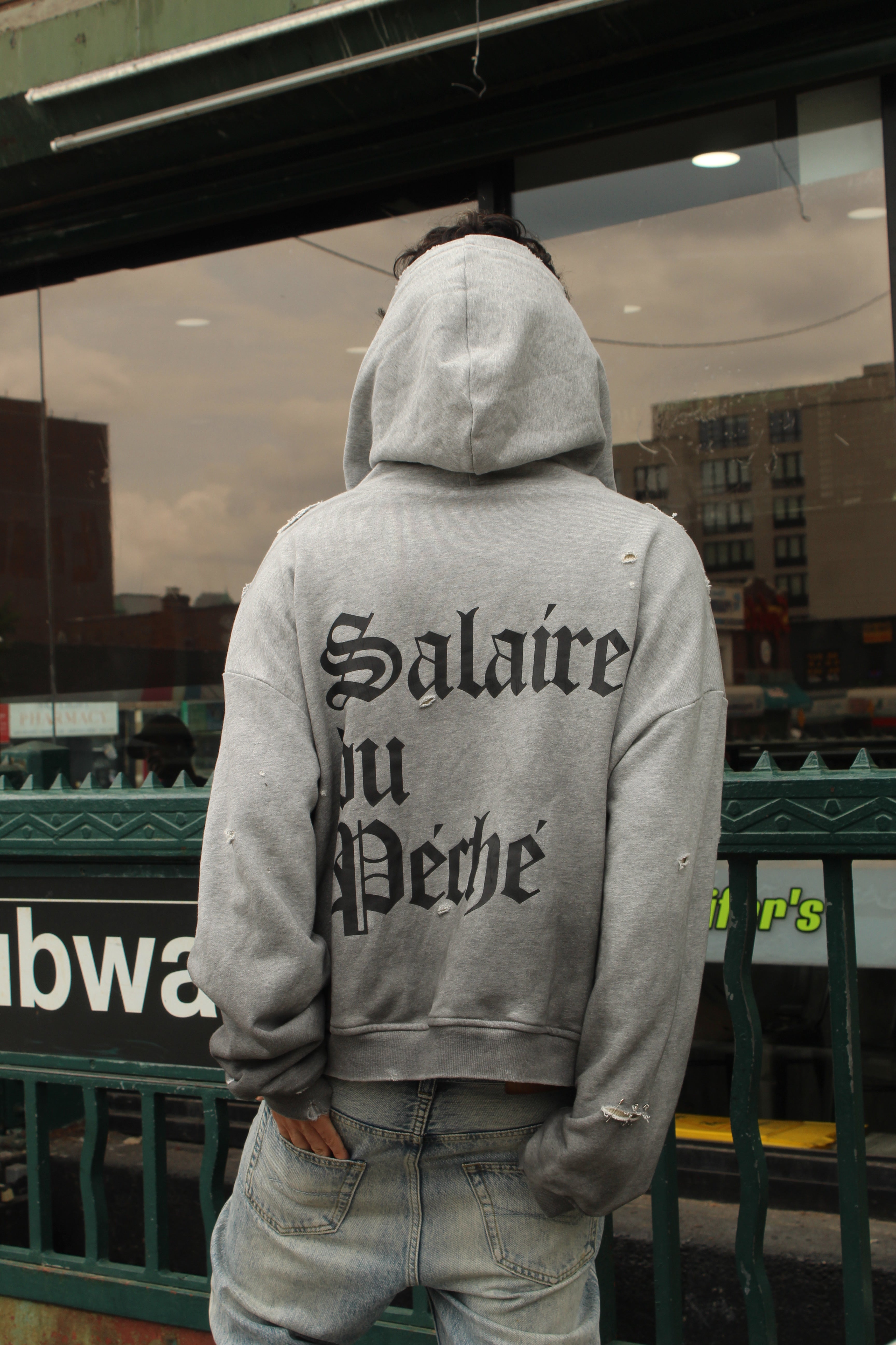 Salaire Du Péché "Rugged Pin" Hoodie